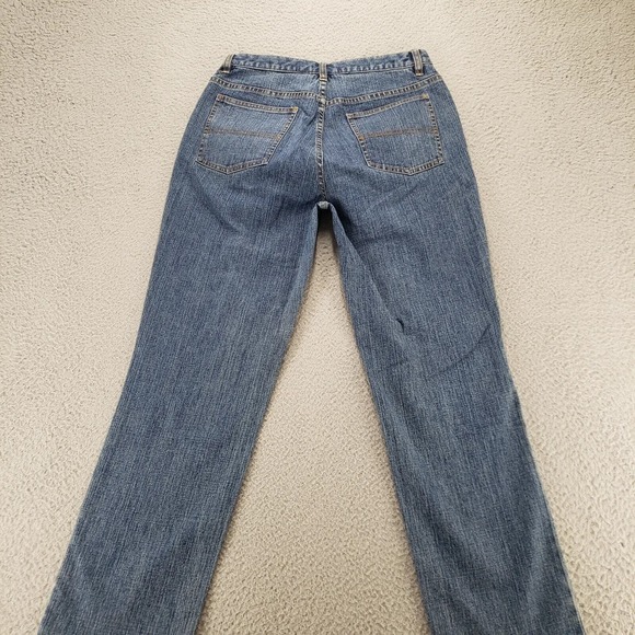 Additions By Chicos Jeans Womens 0.5 US/6 Short Blue Denim Distressed Casual - Picture 4 of 13